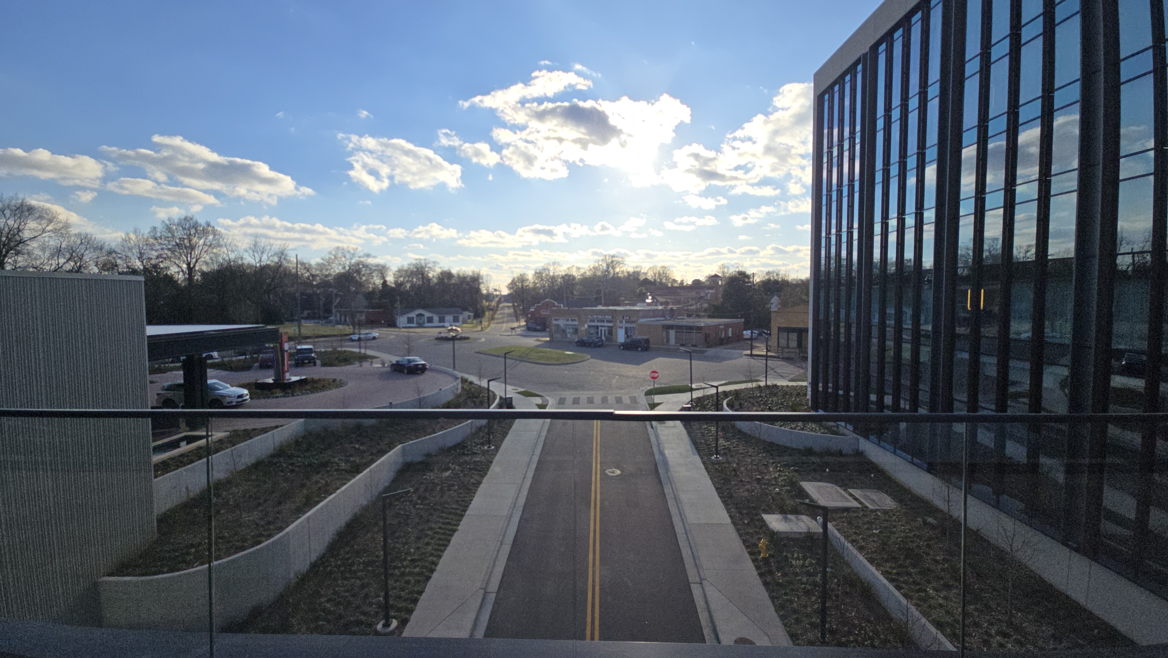View west from the Elevation Hotel, Montgomery