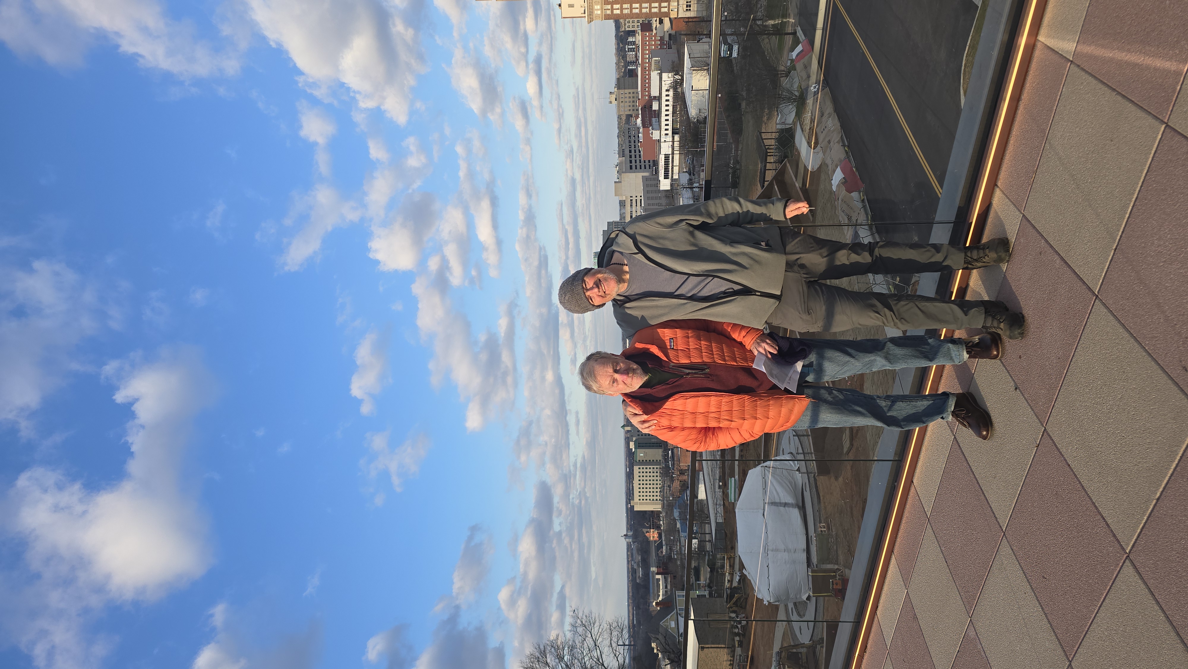 Ben and Dad at the Elevation Hotel