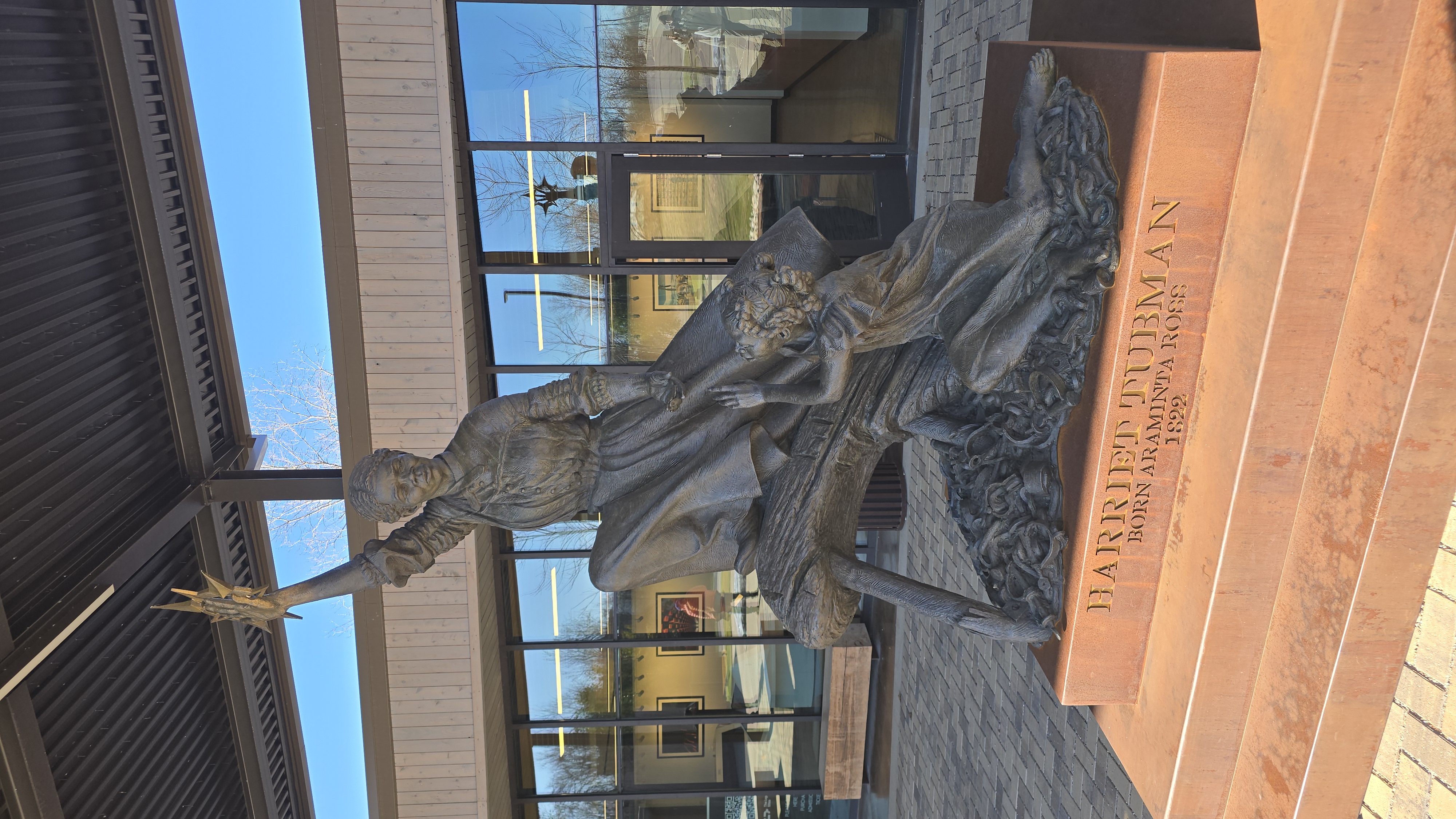 Harriet Tubman sculpture