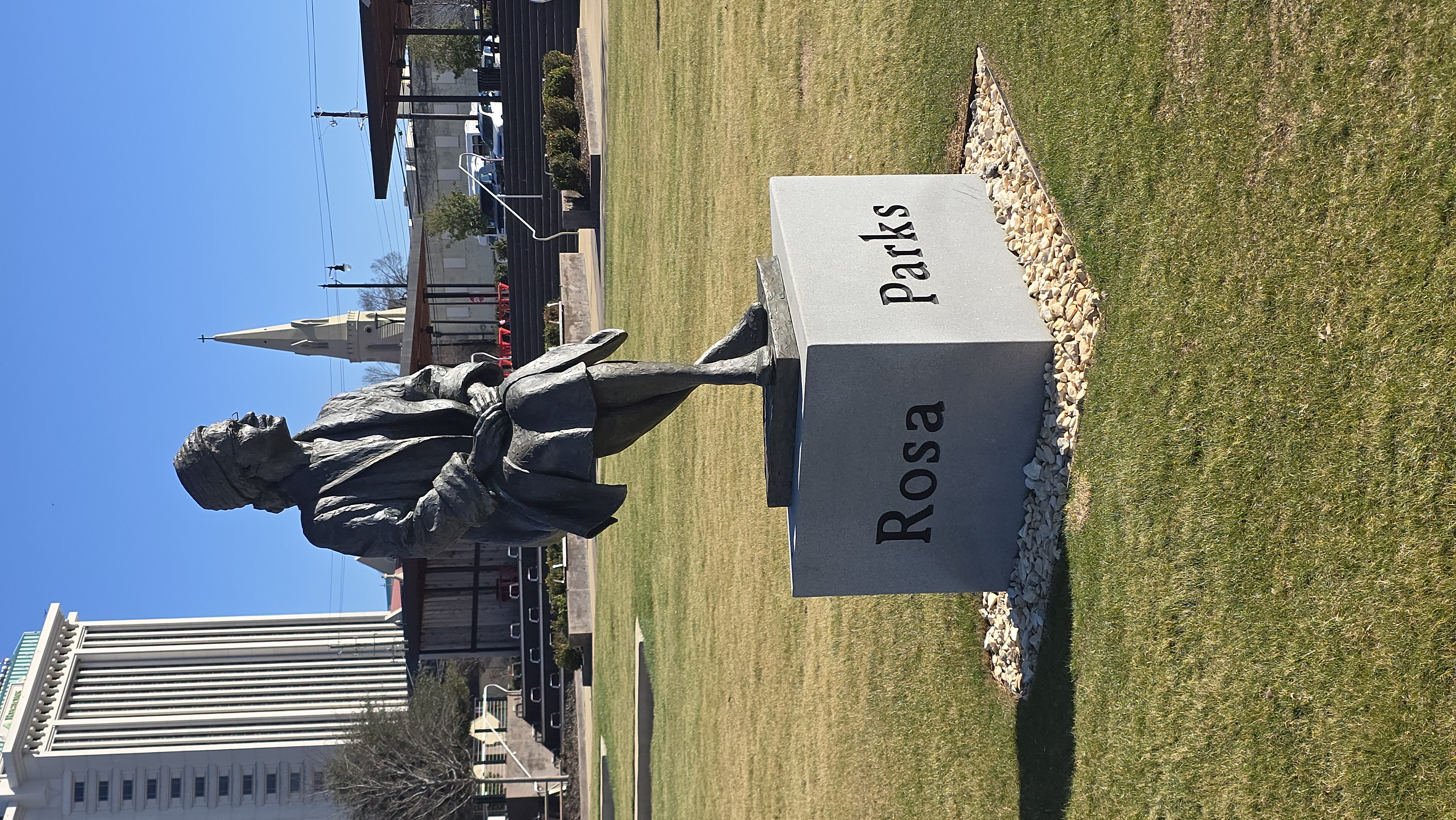 Rosa Parks sculpture