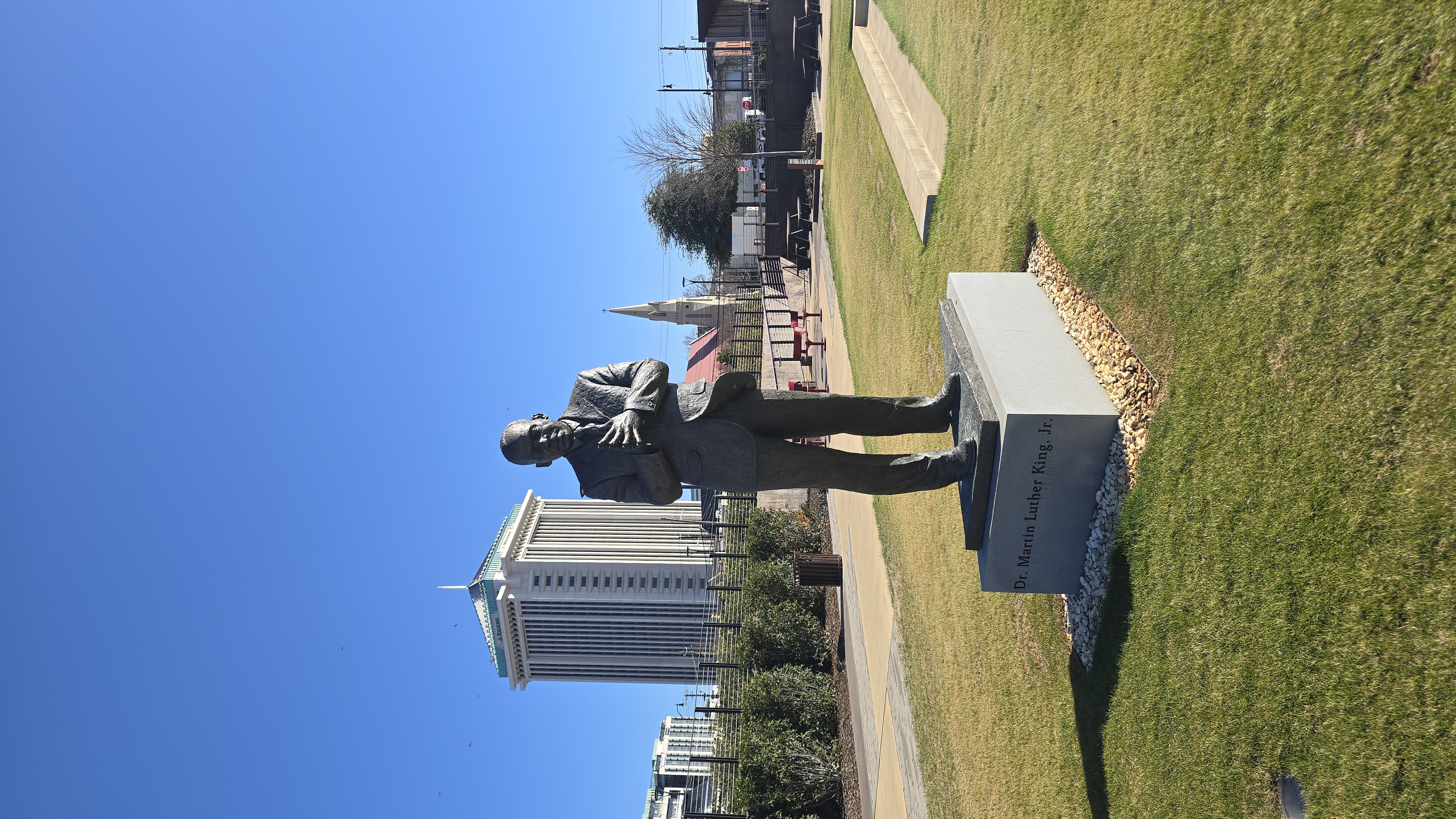 Martin Luther King Jr sculpture