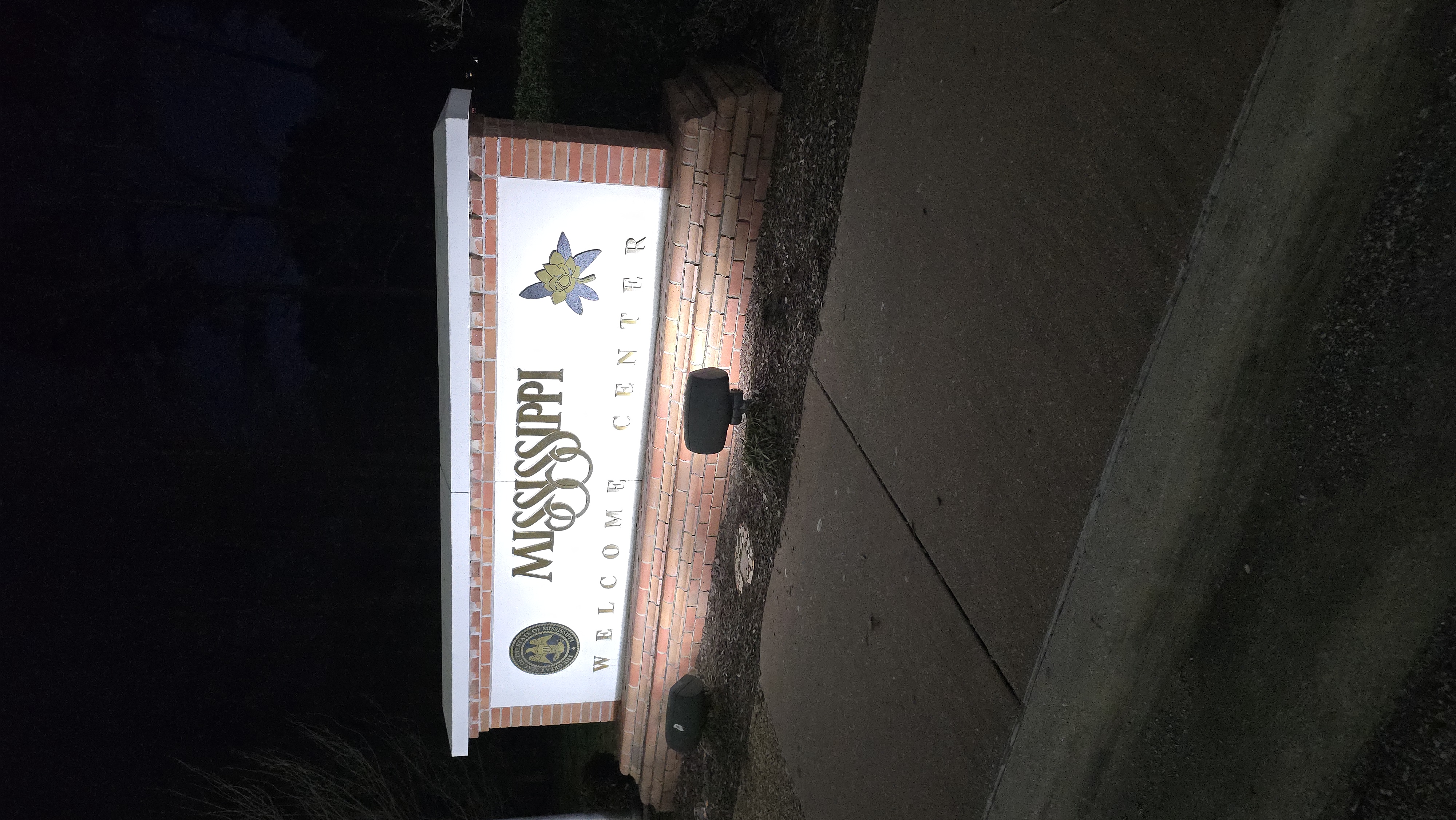 Welcome to Mississippi sign