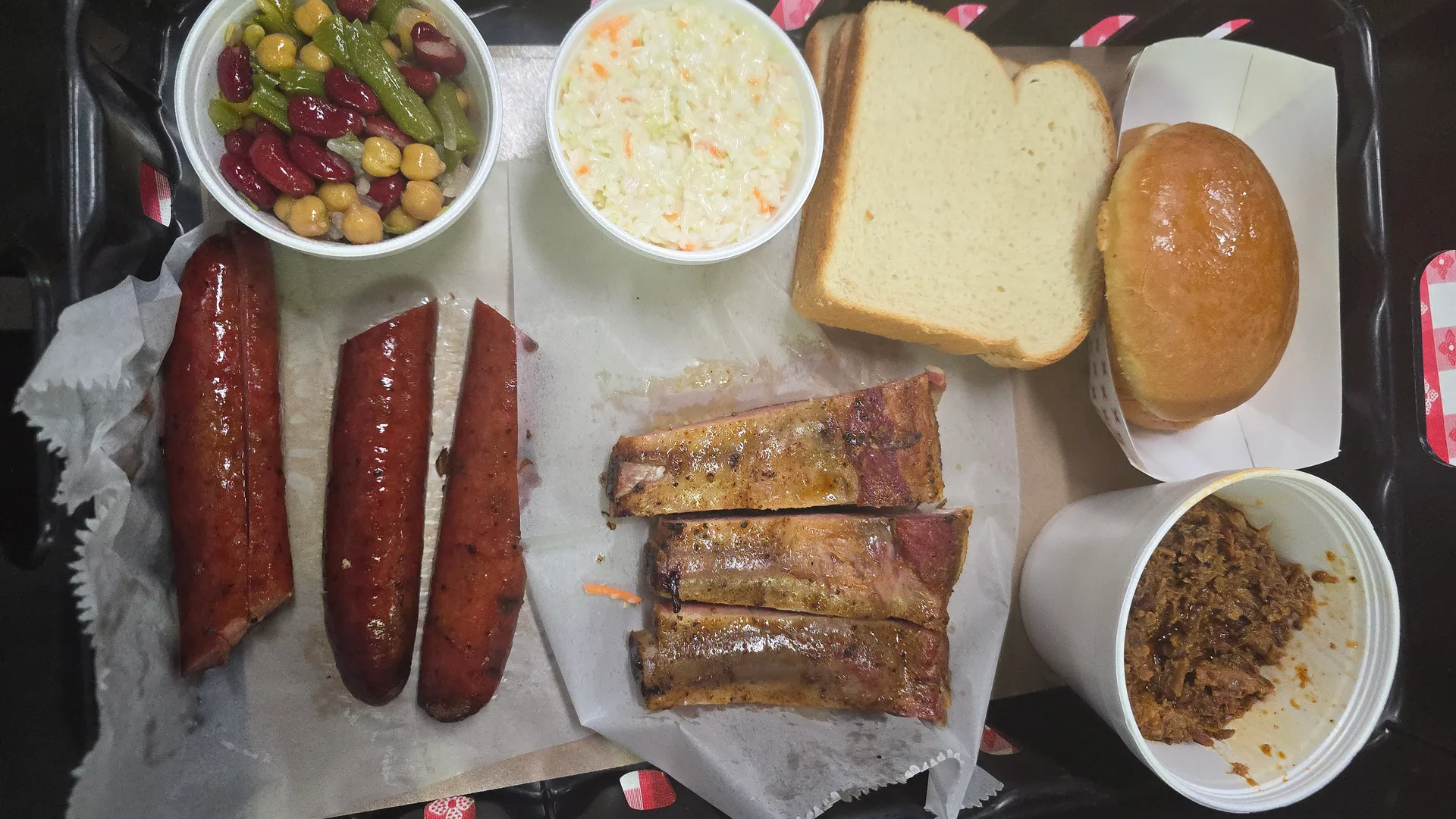 Rudy's BBQ food