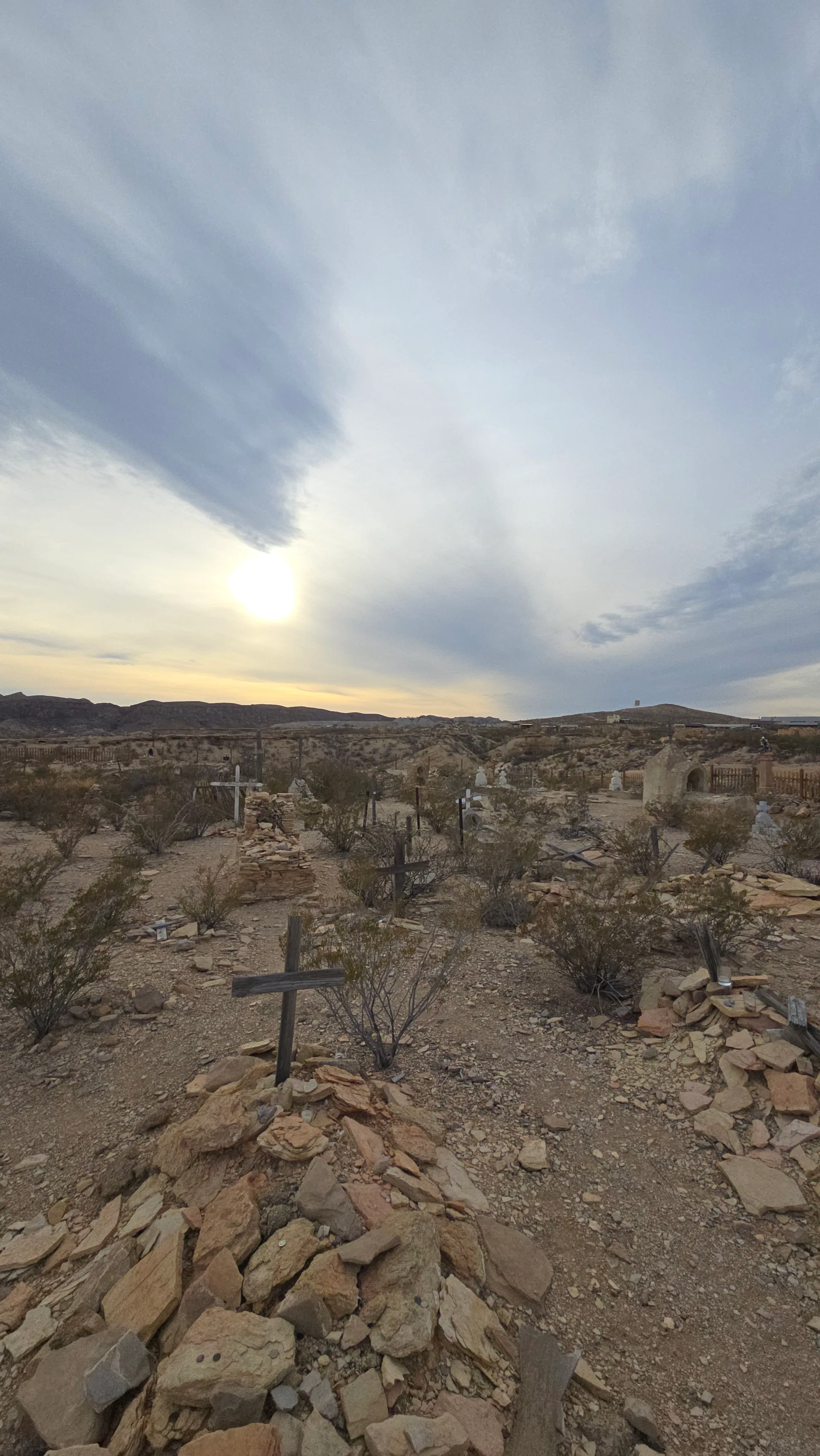 Terlingua ghost town cemetery