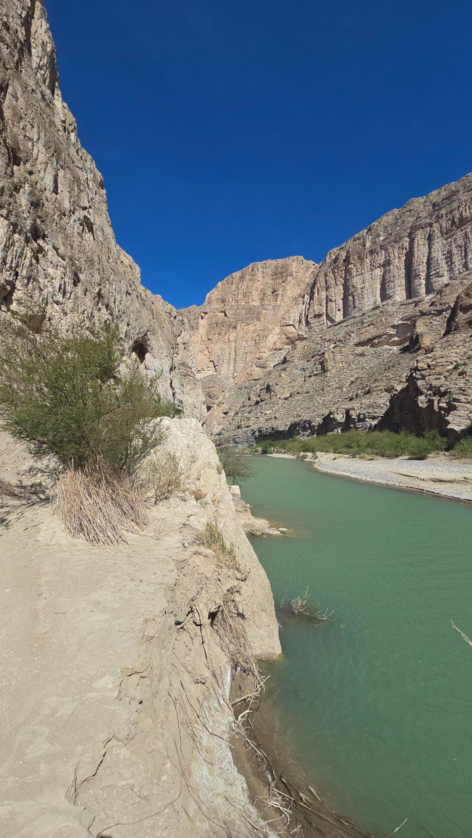 Boquillas Canyon walls