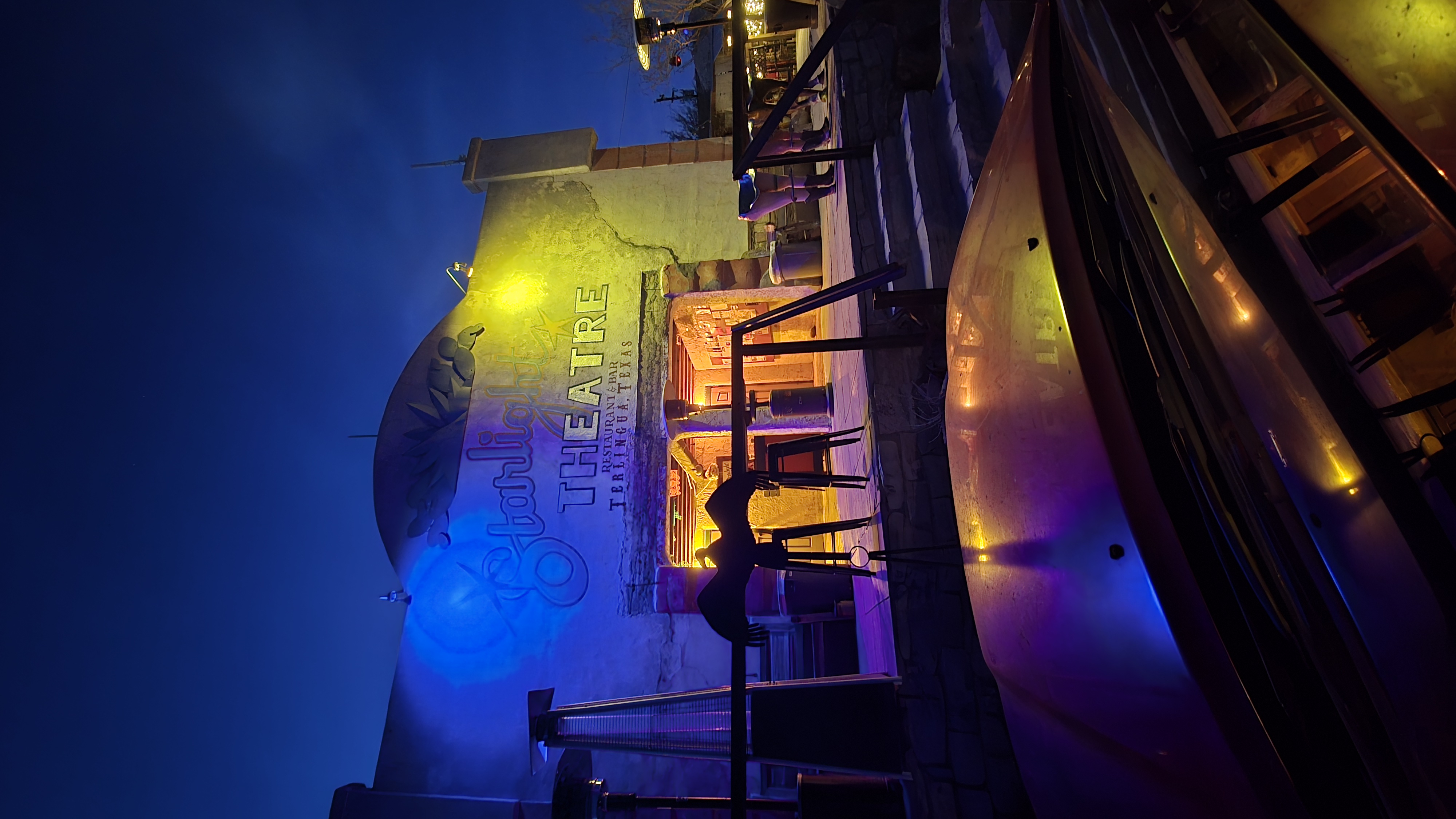 Starlight Theatre at night