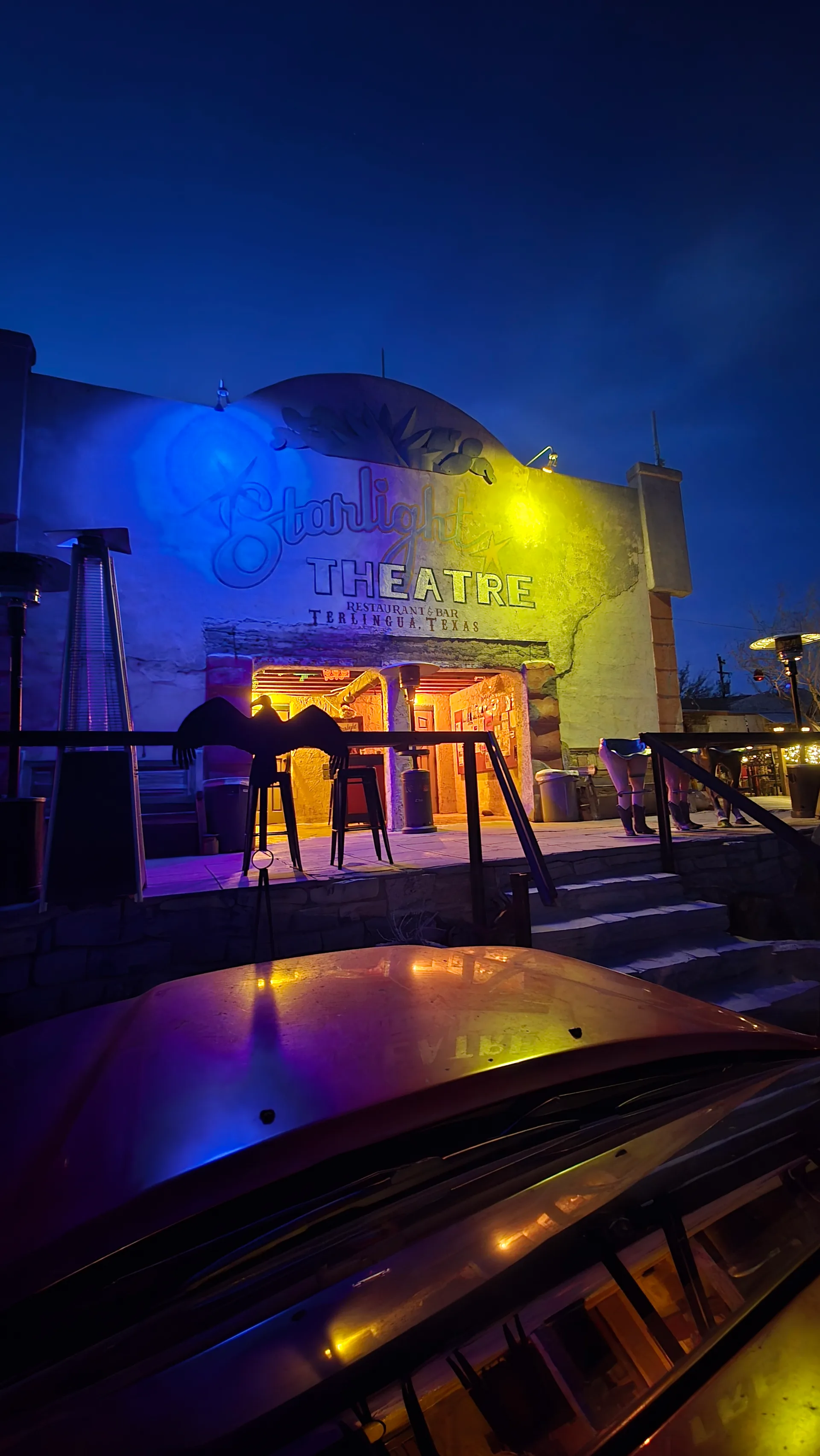 Starlight Theatre at night