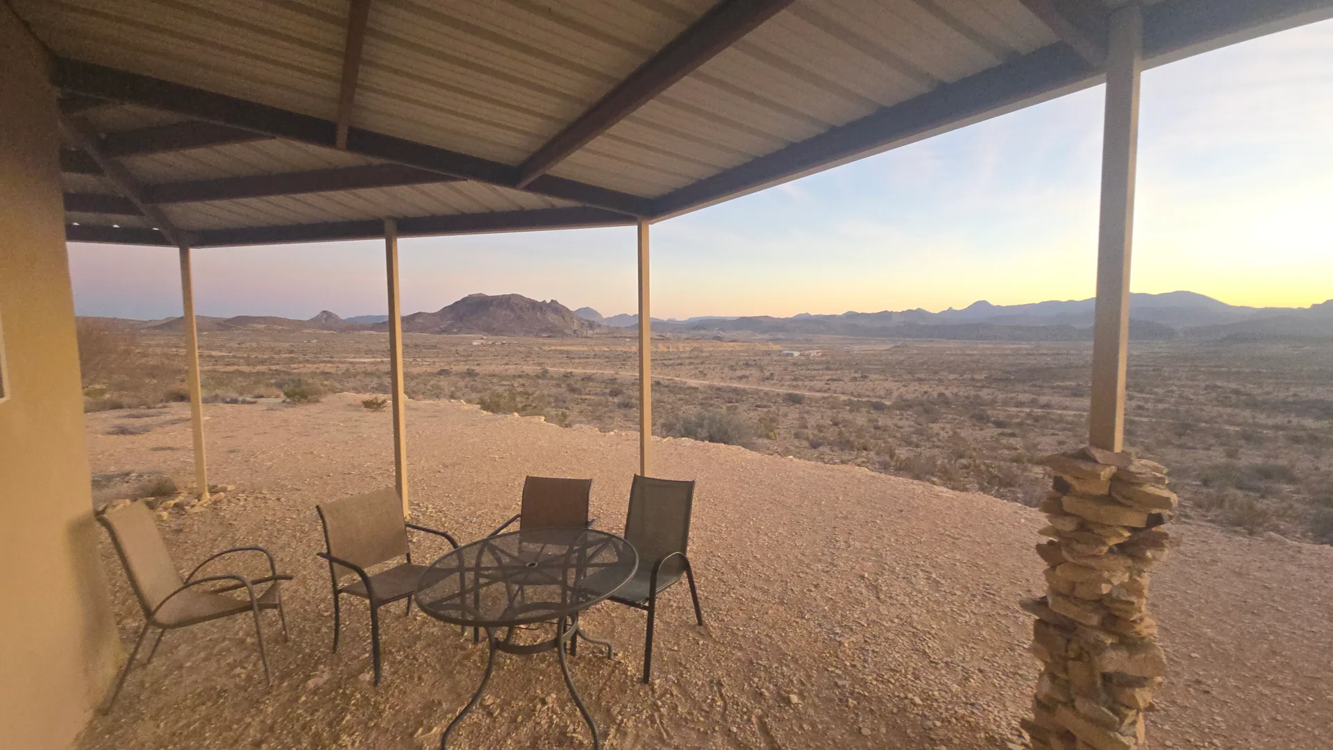 Sunrise over Terlingua