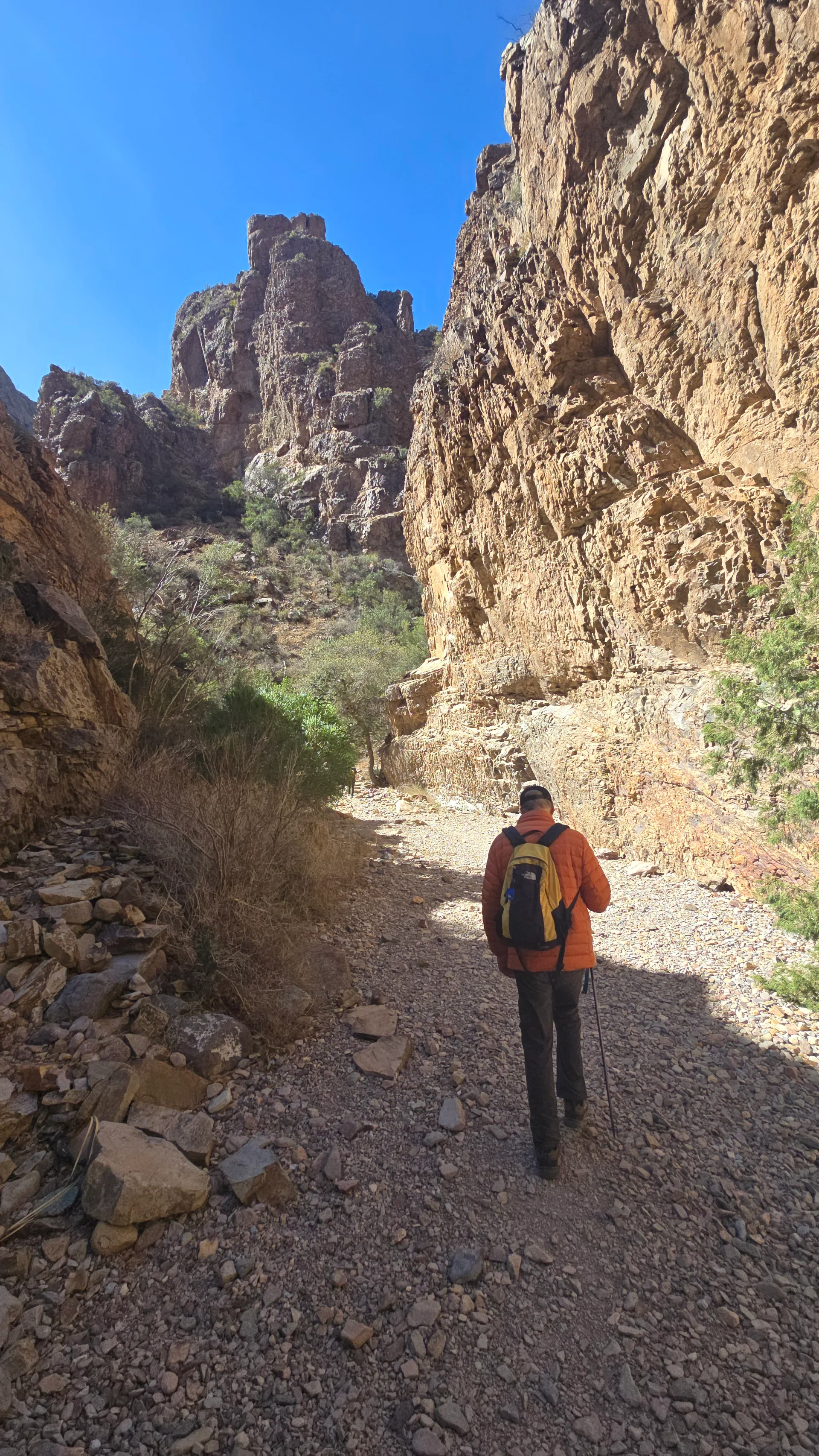 The Window — sea of desert below