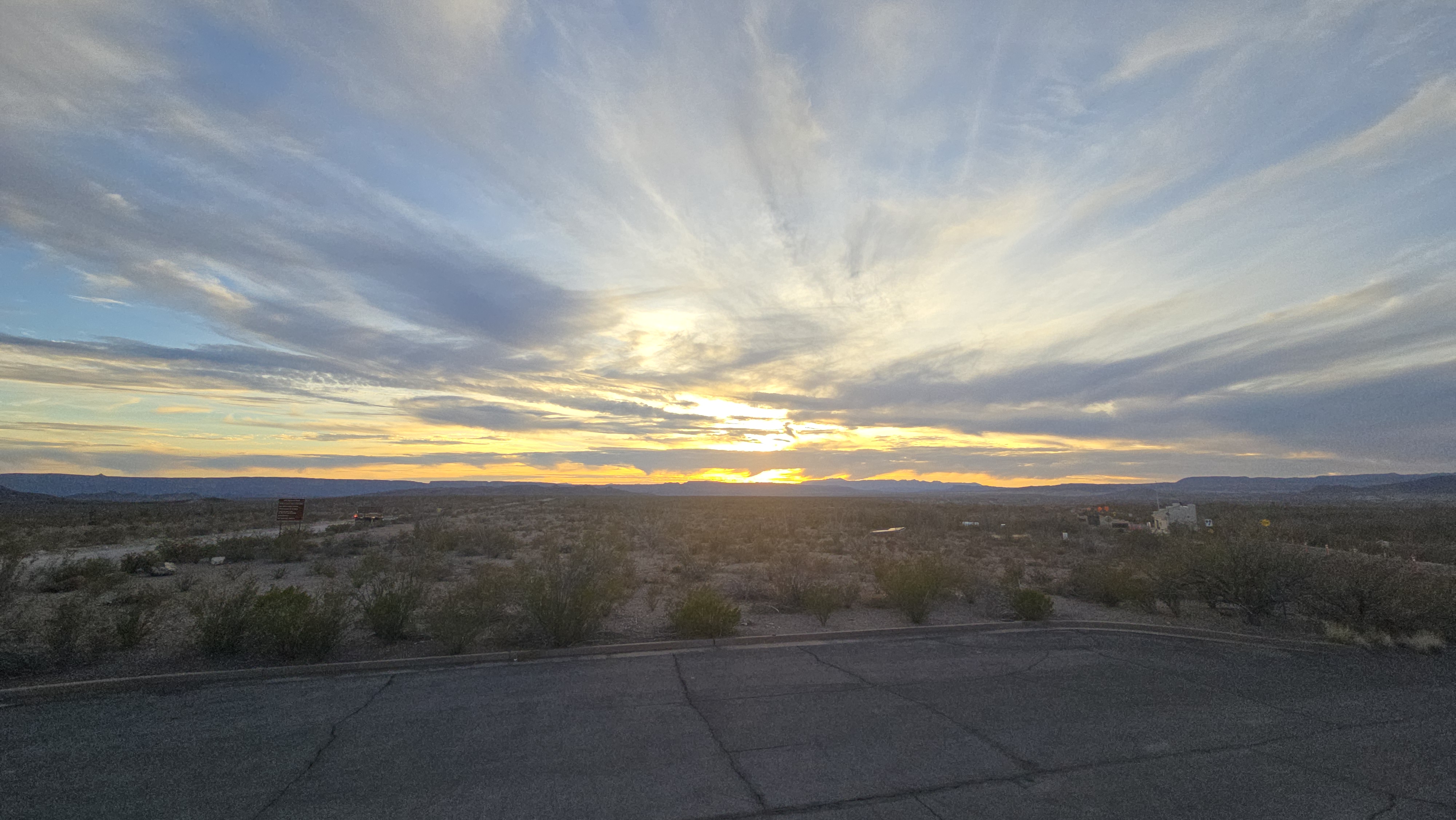 Sunset at Santa Elena Canyon