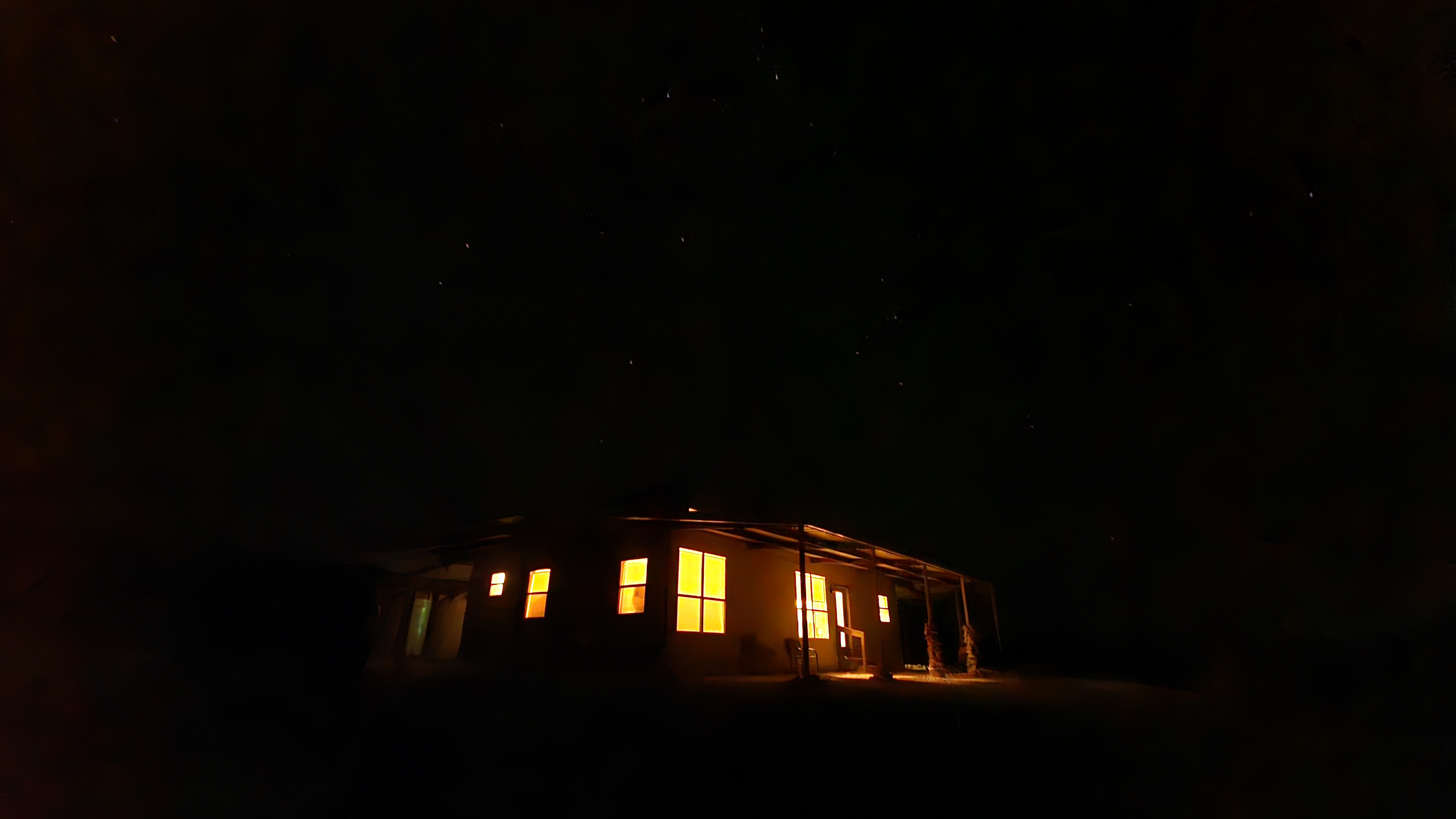 Terlingua Sky Airbnb at night