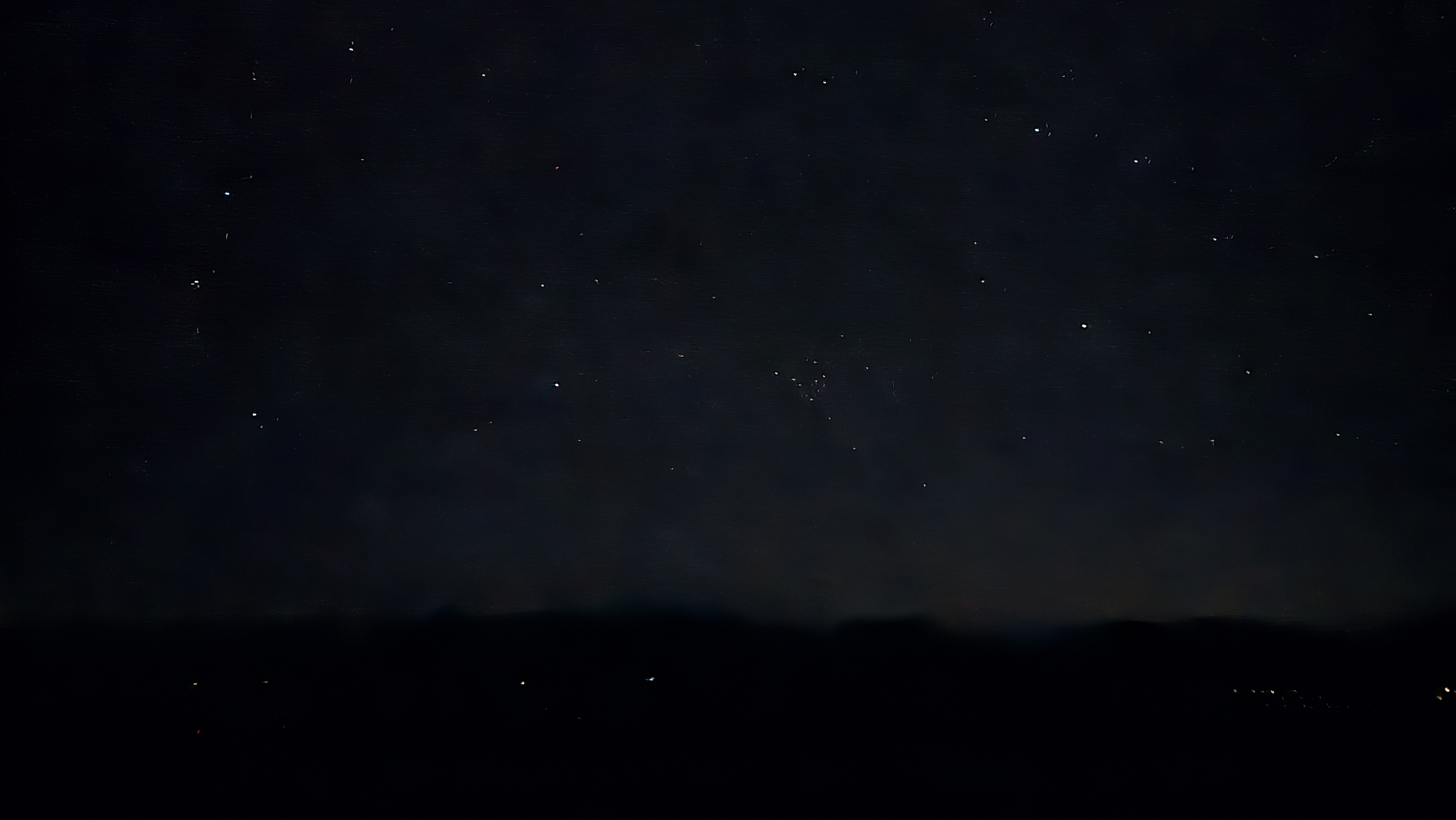 Night sky over Terlingua