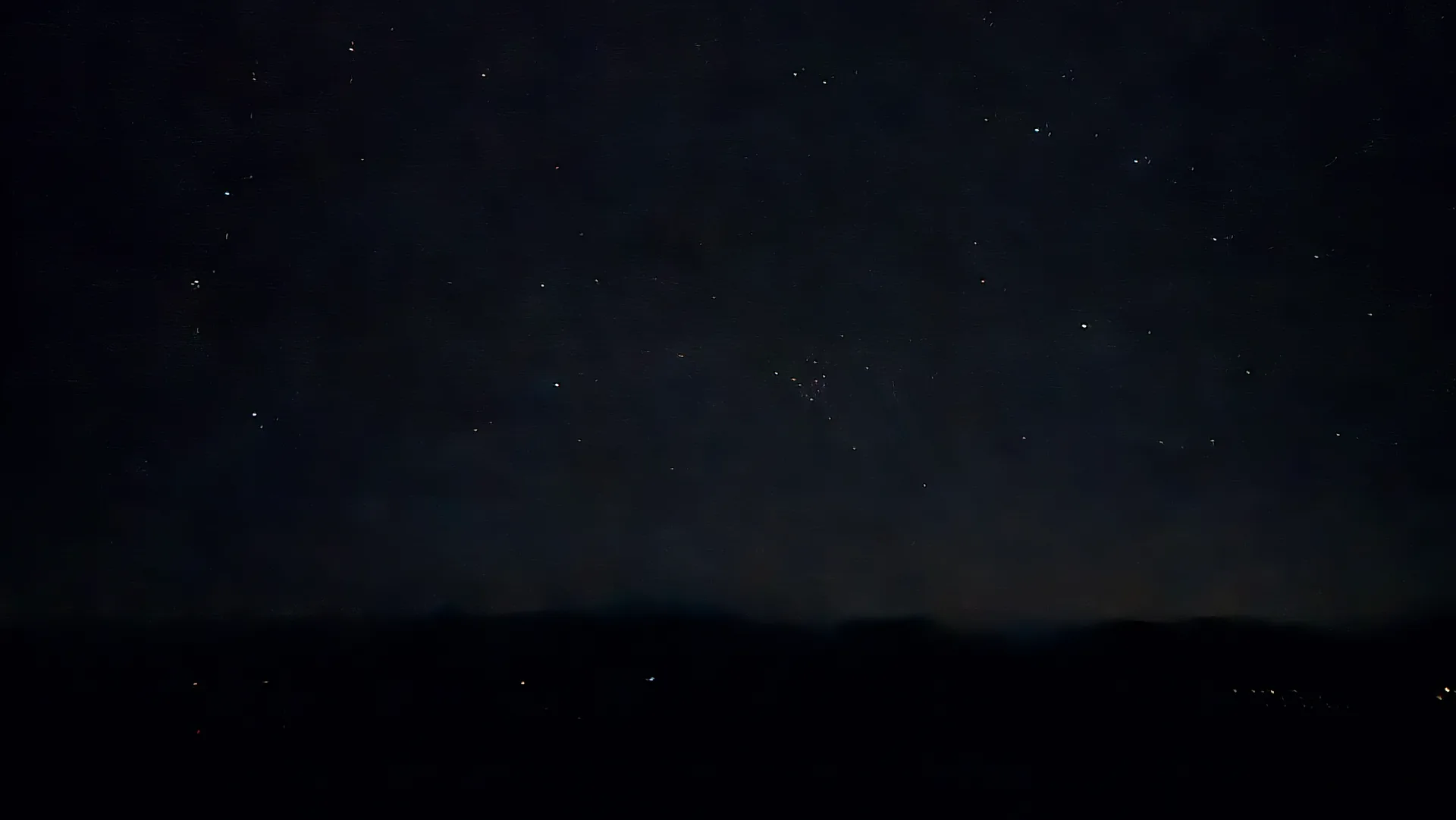 Night sky over Terlingua