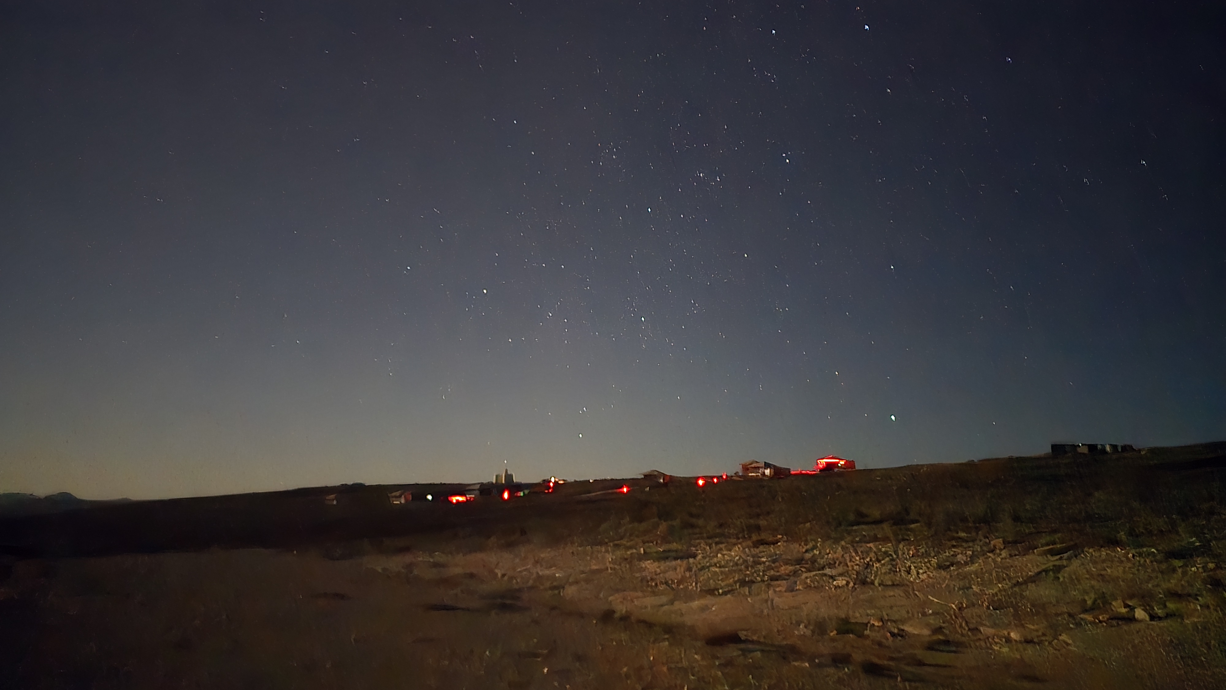 Night sky over Terlingua