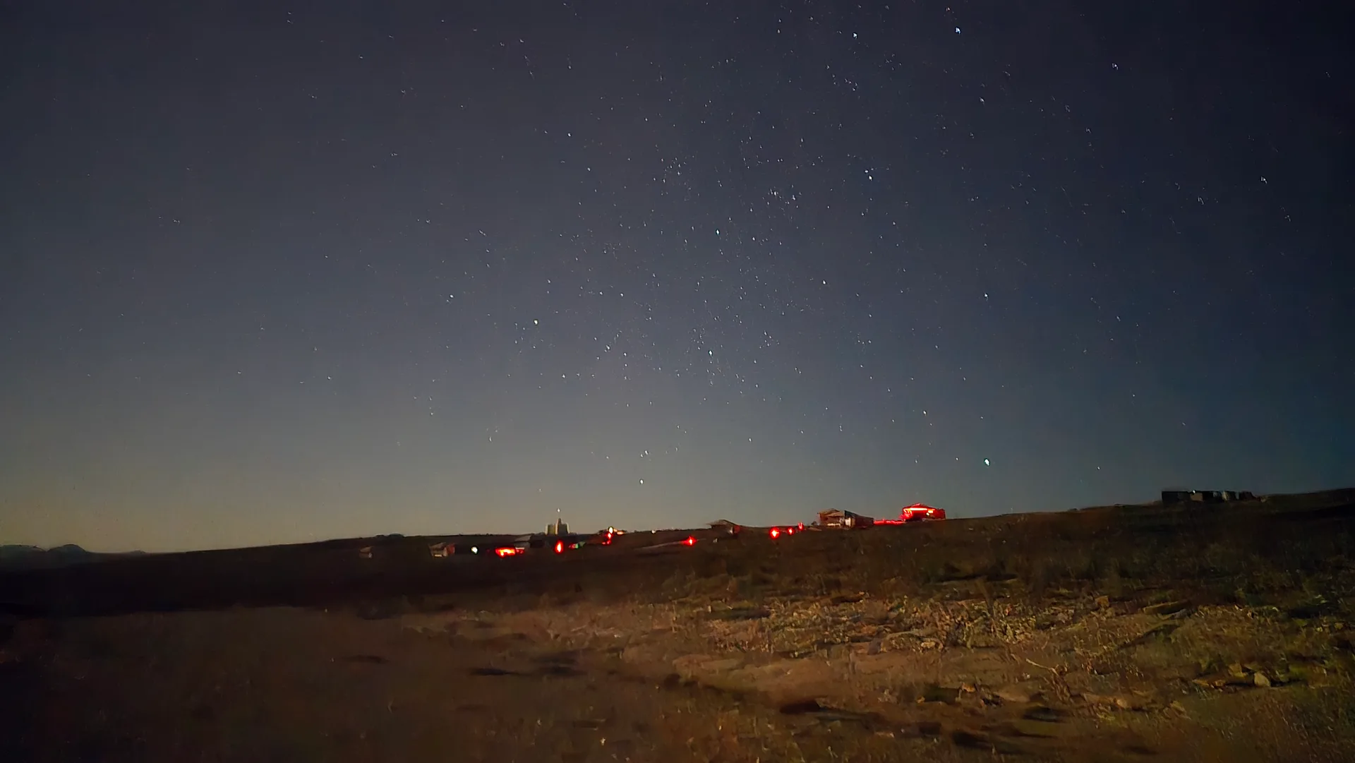 Night sky over Terlingua