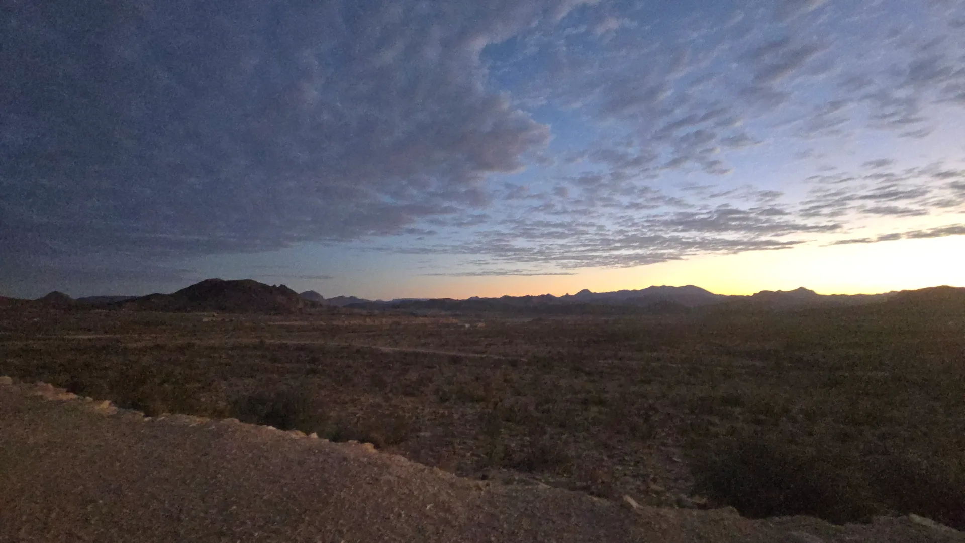 Terlingua sunrise