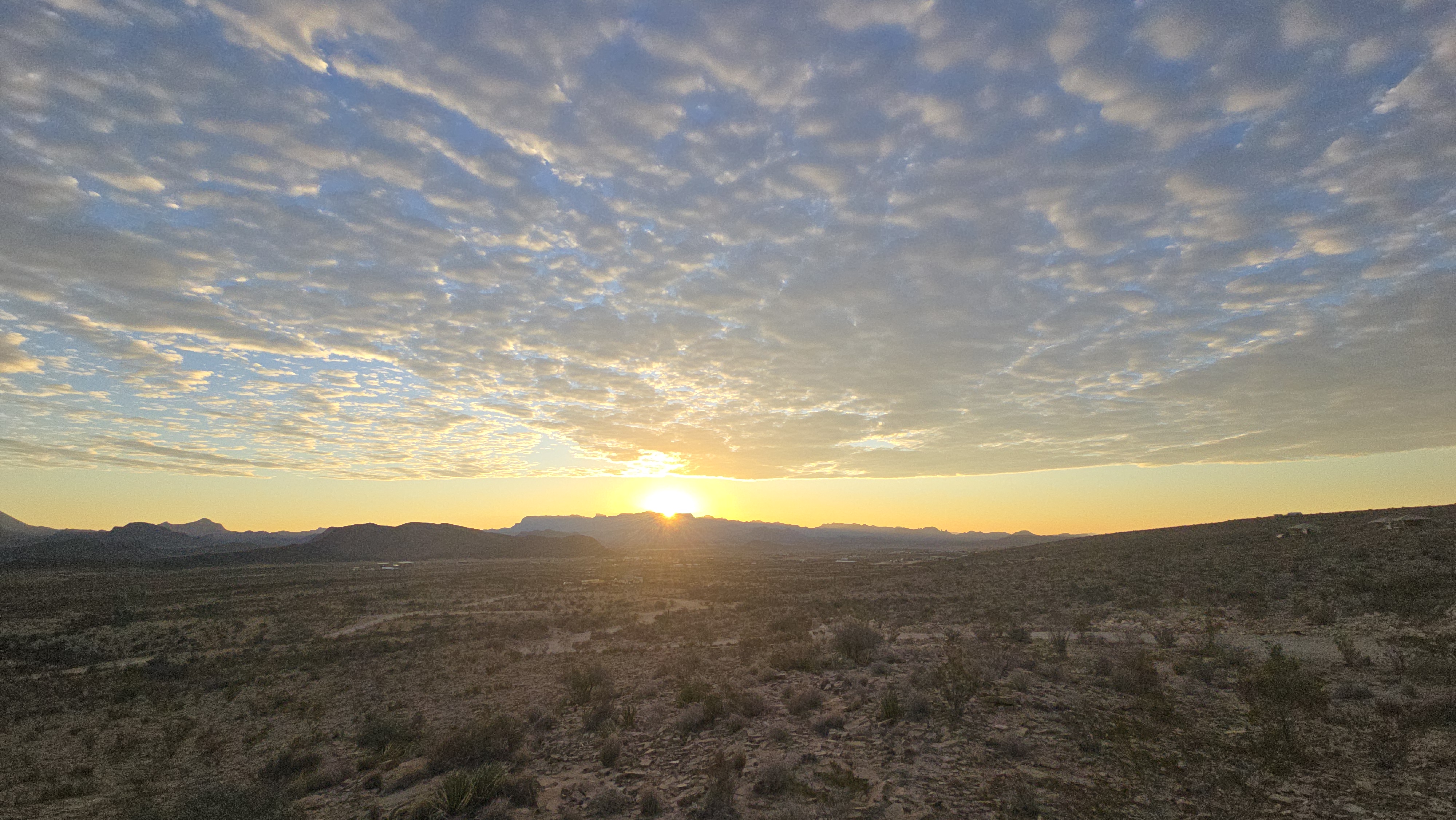Terlingua sunrise